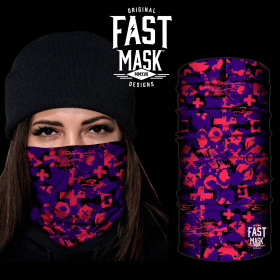 Colourful Tic Tac Toe Fast Mask