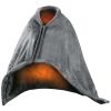 USB Heated Blanket Poncho