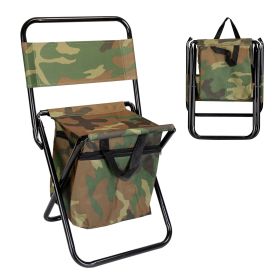 Foldable Chair With Built-In Cooler Bag