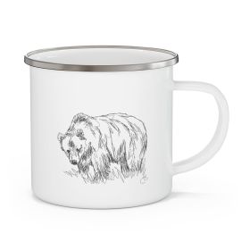 Enamel Camping Mug Wildlife