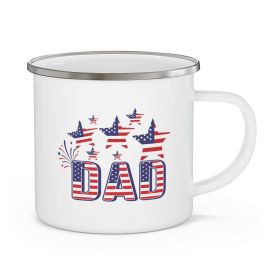 Enamel Camping Mug, Independence Day