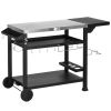 Outsunny Outdoor Grill Cart