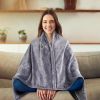 USB Heated Blanket Poncho