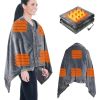 USB Heated Blanket Poncho