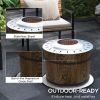 Outsunny Smokeless Fire Pit