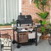 Outsunny Outdoor Grill Cart