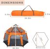 Patio Hexagon Breathable Tent