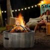 Outsunny Outdoor Fire Pit, 18 Inch