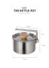 304 stainless steel boiling kettle