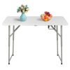 4ft Foldable Patio Table