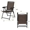 4 Pcs Folding Sling Chairs