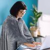 USB Heated Blanket Poncho