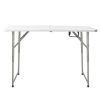 4ft Foldable Patio Table