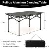 Aluminum Camping Table for 4-6 People with Carry Bag