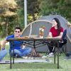 Aluminum Camping Table for 4-6 People with Carry Bag