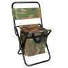 Foldable Chair With Built-In Cooler Bag