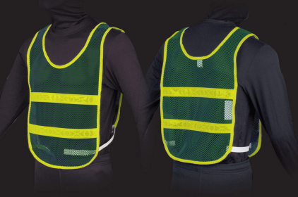 Reflective Standard Safety Vest (Color: Green/Lime, size: L)