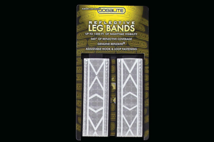 Reflective Universal Arm/Leg Band (Color: White, size: Pair)