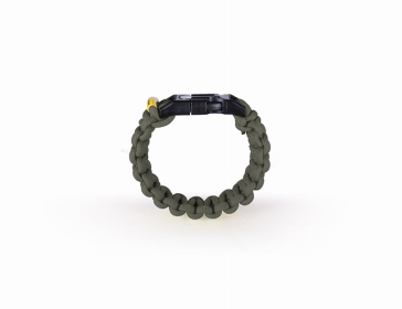 Kodiak Survival Paracord Bracelet (Color: OD Green, size: small)