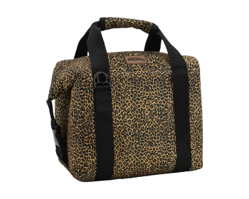 Leopard Series 12 Pack Cooler (Color: Black)