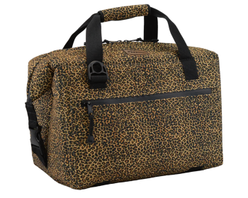 Leopard Series 24 Pack Cooler (Color: Black)