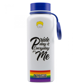 Pride (Color: Blue/White, size: 25oz)