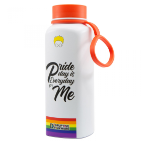 Pride (Color: Red/White, size: 34oz)