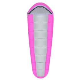 Adult Mummy Sleeping Bag (Colot: Pink)