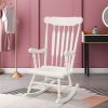 Rocking Chair with Solid Wooden Frame